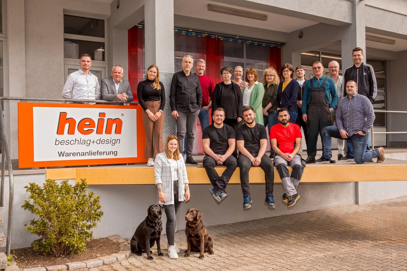 Teamfoto von hein beschlag + design